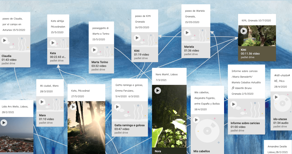 Immagine dal diario immaginario delle Mujeres Errantes